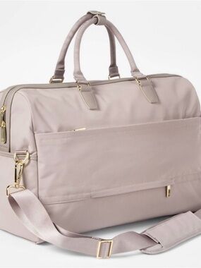 Open Story Weekender Travel Bag in Taupe